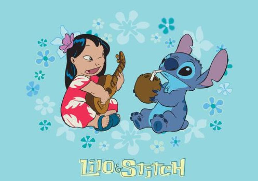 Cialda Ostia Lilo E Stitch Cartoon Torta Decorazioni Dischi