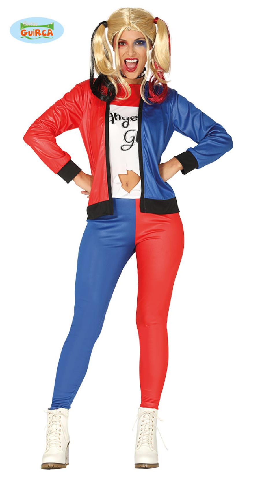 Costume Harley Quinn Suicide Squad Film Donna Adulta Carnevale