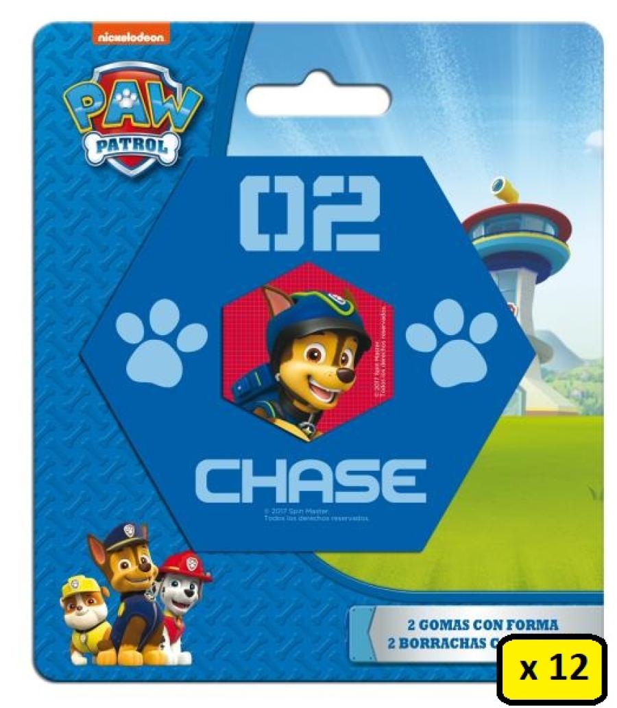 Box 12 Set 2 Gomme Paw Patrol Scuola Regalini Dopo Festa Compleanno Bambino  -  - Addobbi ed articoli per feste, eventi e party