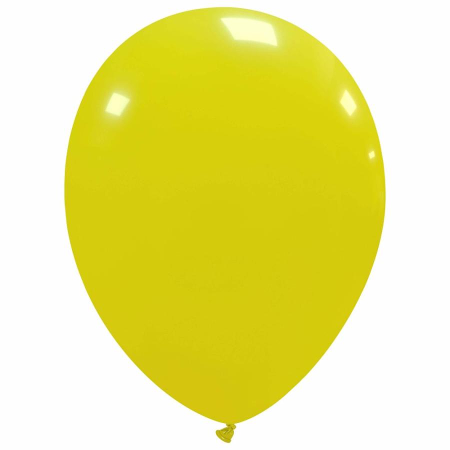 Palloncini Biodegradabili Lattice Colore Giallo Standard 30 Cm 100 PZ -   - Addobbi ed articoli per feste, eventi e party